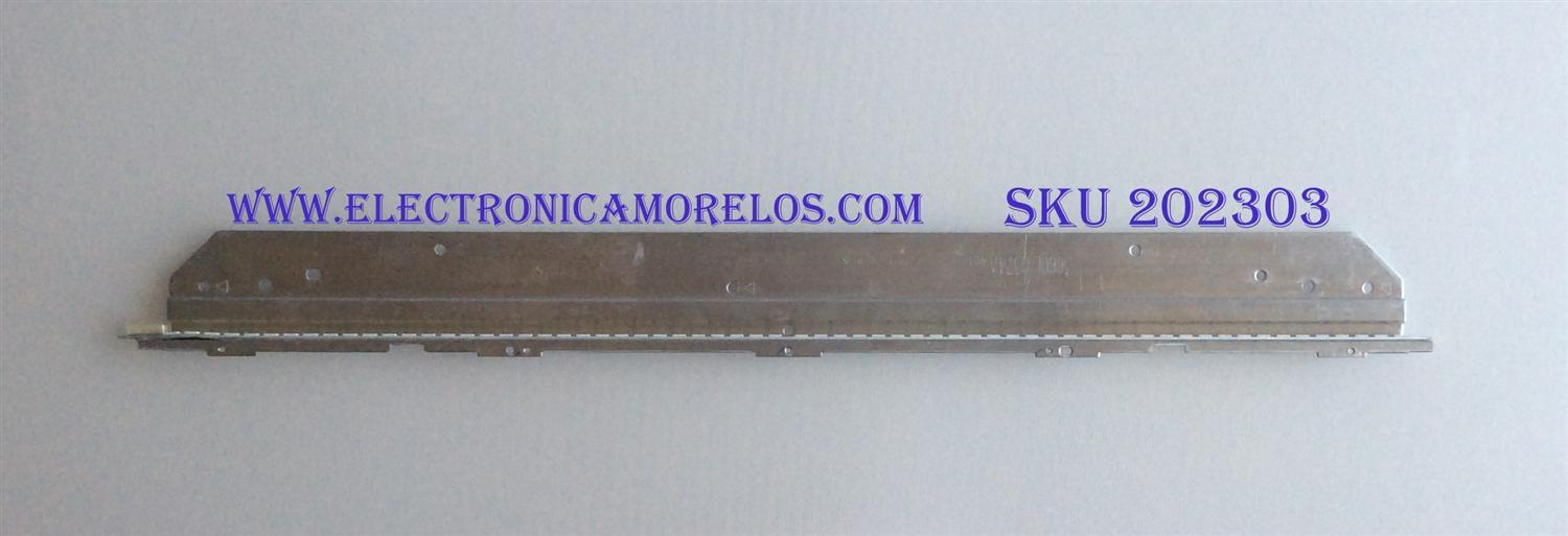  LED PARA TV  / TOSHIBA / 3660L-0374A / 42" V6 EDGE FHD-1 REV1.0 1 L-TYPE / 42" V6 EDGE FHD-1 REV1.0 1 R-TYPE / PANEL LC420EUD(SD)(F2) / MODELO 42TL515U / 55 CM / NOTA IMPORTANTE : KIT CUENTA ORIGINALMENTE 2 PIEZAS ((INCOMPLETO 1 PIEZAS)) 