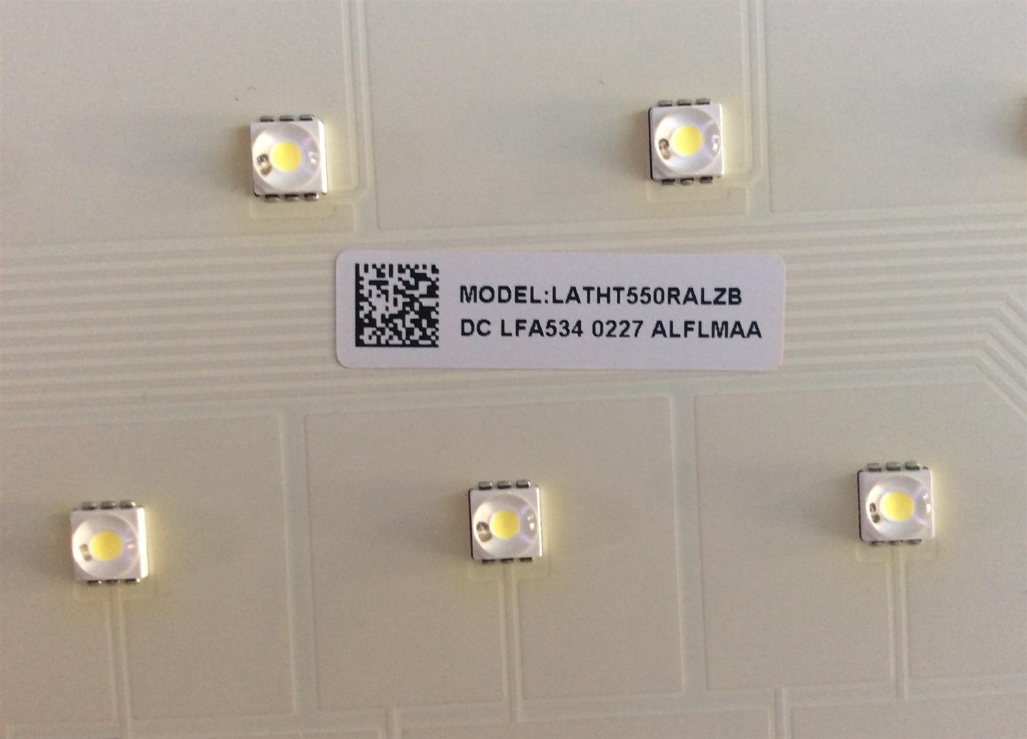 KIT DE LED'S PARA TV (8 PIEZAS) (KIT COMPLETO) / VIZIO / LATHT550RALZB / (3PDAA10003A-R) / PANEL LC550DUS(SC)(M3) /  - Imagen 3