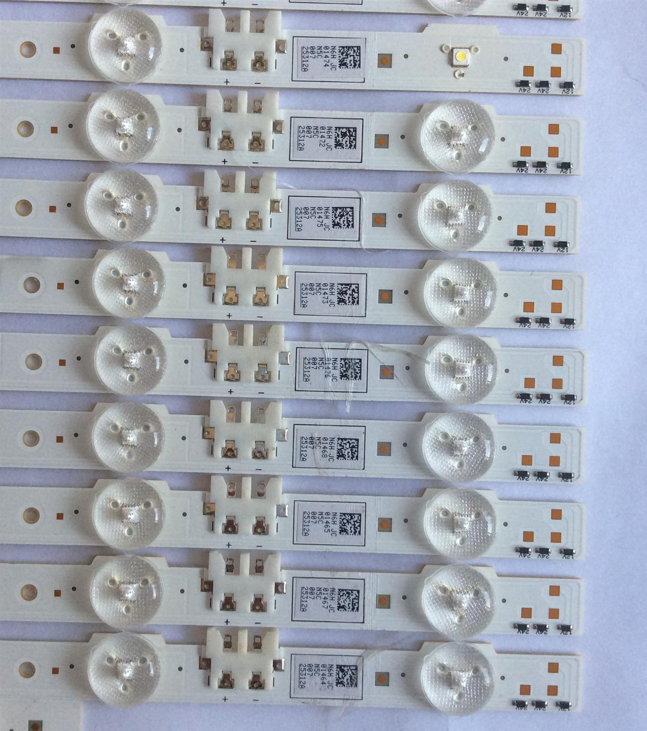 KIT DE LED´S PARA TV ( 20 PIEZAS ) / SAMSUNG / 25313A / 25312A / 2013SVS55F R  7  REV1.9  130212 / 2013SVS55F L  11  REV1.9  130212 / PANEL CY-HF550CSLV1H / MODELO UN55F6300AFXZA  - Imagen 5