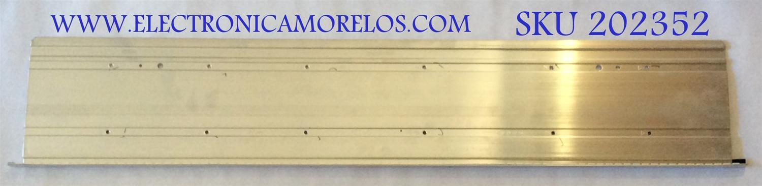 KIT DE LED'S PARA TV (1 PIEZAS) / LG / 6916L-0992A / 6922L-0035A / 6920L-0001C / PANEL LC600EUD(FE)(F1) / MODELO 60" / 73 CM X 14 CM / NOTA IMPORTANTE : KIT CUENTA ORIGINALMENTE 2 PIEZAS ((INCOMPLETO 1 PIEZAS))