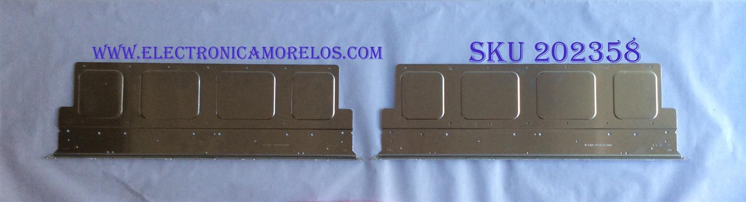 KIT DE LED'S PARA TV (2 PIEZAS) / PANASONIC / V650D1-KS2-TLEM1 / 094756 N31 A 3 Y P A /  PANEL V650DK1-KS2 REV:B3 INNOLUX / MODELO TC-65AX8000U / 76 CM X 25 CM /