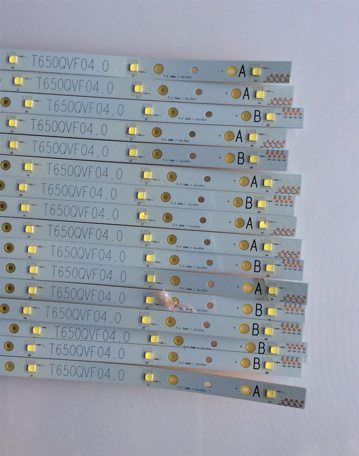 KIT DE LED´S PARA TV ( 16 PIEZAS ) / VIZIO / T650QVF 04.0 / ZE65T330013 / ZE65T330023  / E88441 / PANEL T650QVF06.0 / MODELO M65-C1  - Imagen 3