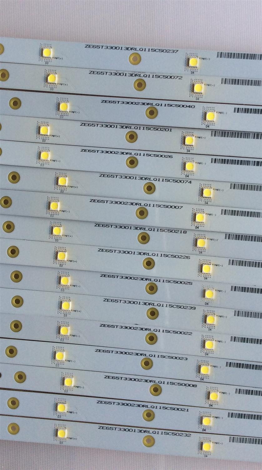 KIT DE LED´S PARA TV ( 16 PIEZAS ) / VIZIO / T650QVF 04.0 / ZE65T330013 / ZE65T330023  / E88441 / PANEL T650QVF06.0 / MODELO M65-C1  - Imagen 2