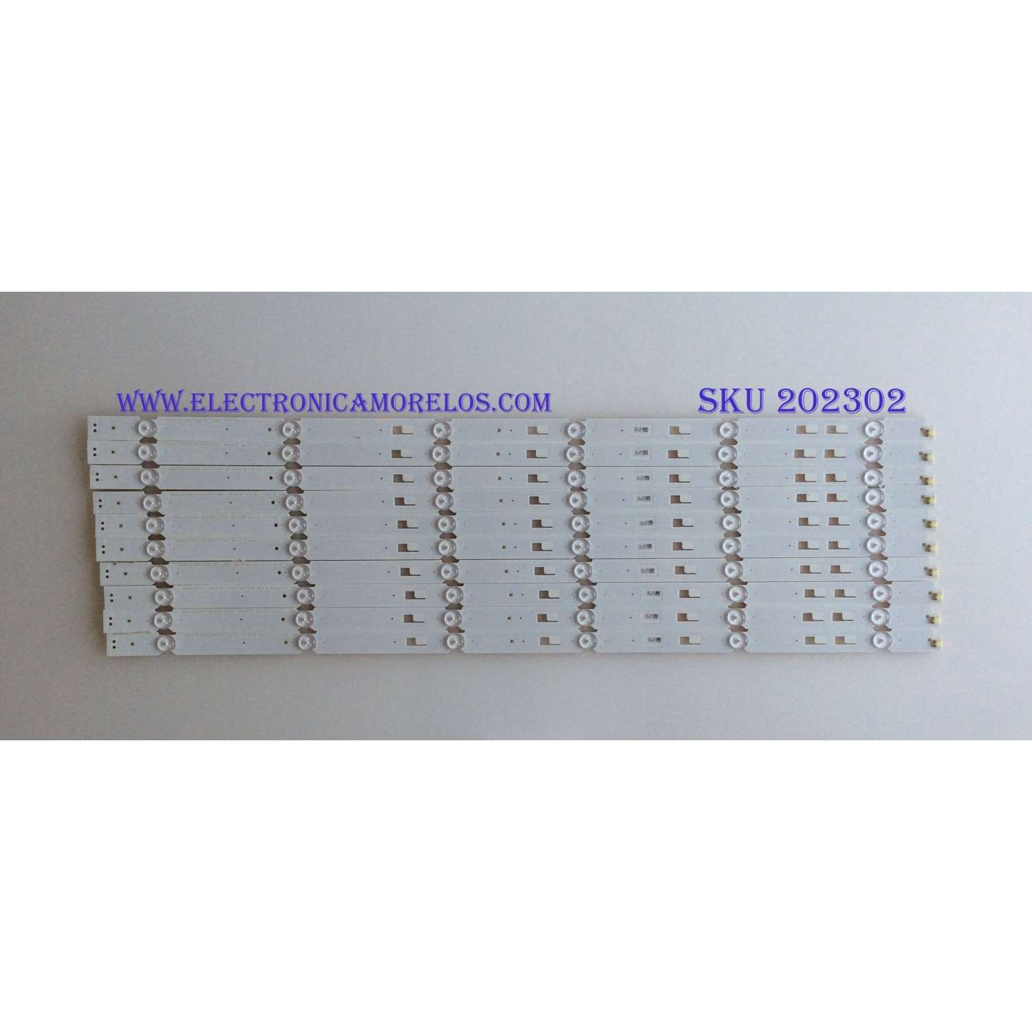 KIT DE LED´S PARA TV ( 10 PIEZAS ) / SONY / LM41-00116K / 2015SONY65_FCOM_06_REV1.0_160212 / PANEL YD6S650CNG02B / MODELO 65"