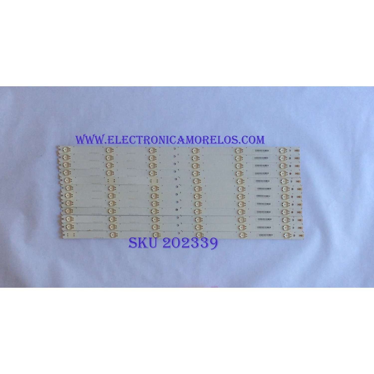 KIT DE LED´S PARA TV ( 12 PIEZAS ) / VIZIO / SVA650A04 / SVA650A04_REV01_6LED_140212 / SD65T06E01 / PANEL T650HVN05.9 / MODELO E650i-A2 LWJAOZCQ / E650I-B2 LWJARMAR / E650I-B2 LWJARMAQ / D650I-B2 LWJARPAQ / D650I-B2 LWZARPAQ 