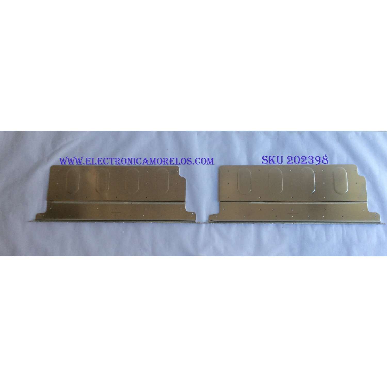 KIT DE LED'S PARA TV (2 PIEZAS) / TOSHIBA / V580H1-LS6-TLEM3 / E117098 / PANEL V580HK1-LS6 REV. C2 / MODELO 58L7300U