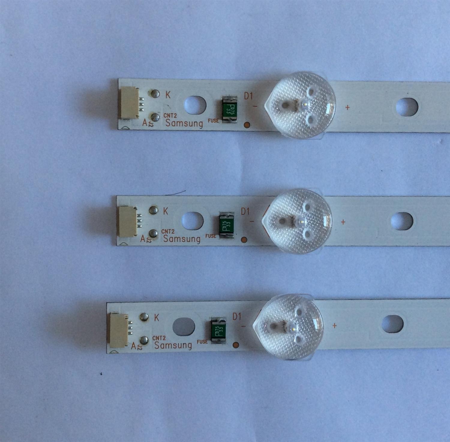 KIT DE LED´S PARA TV ( 3 PIEZAS ) / SAMSUNG / 303GC430044 / GC43D08-ZC22AG-17 / PANEL BOEI430WU1 / MODELOS UN43J5202AF / UN43N5300AF - Imagen 4
