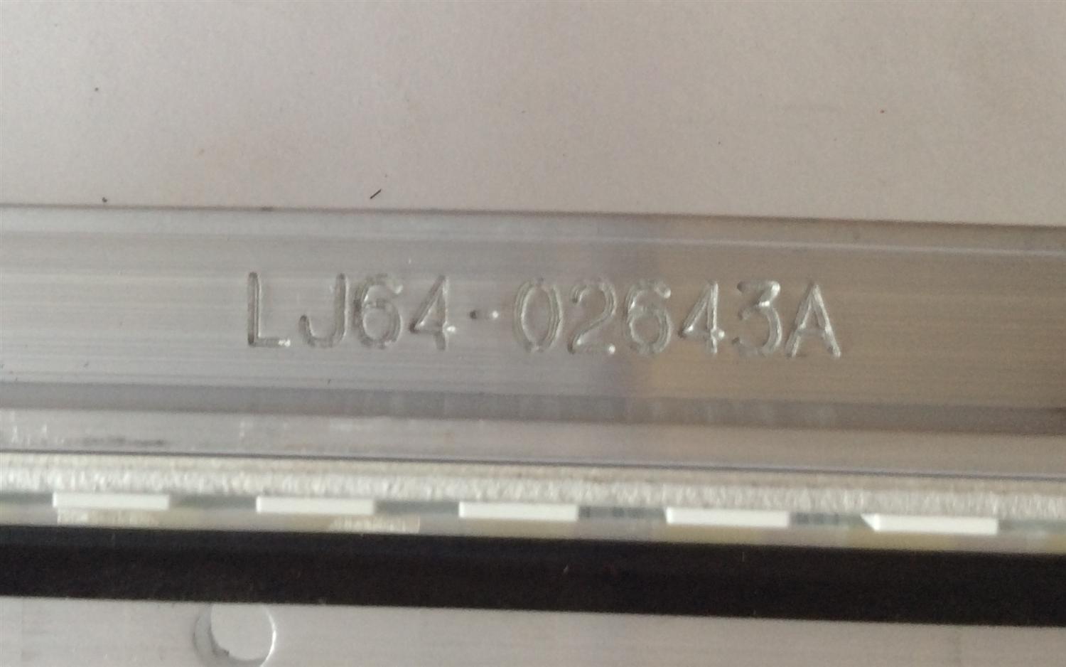 LED PARA TV (2 PIEZAS) / SONY / SLS55-5630-120 / SLS55_5630_120_1D_A_REV1 / SLS55_5630_120_1D_B_REV1 / LJ64-02643A / LJ64-02644A / PANEL LTW550HQ01 / MODELO KDL-55NX810 / 1.24 M /  - Imagen 3