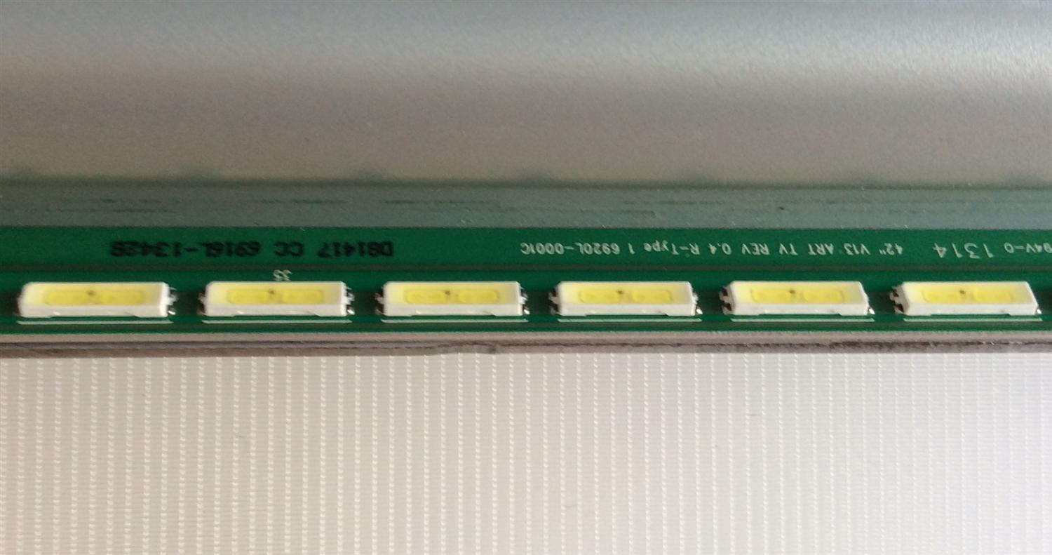 LED PARA TV (1 PIEZA) / JVC / 6916L-13428B / 42"V13 ART TV REV 0.4 / 6920L-0001C / PANEL LC420EUN(PF)(F1) / MODELO SL42B-C / 92 CM X 6 CM /  - Imagen 3