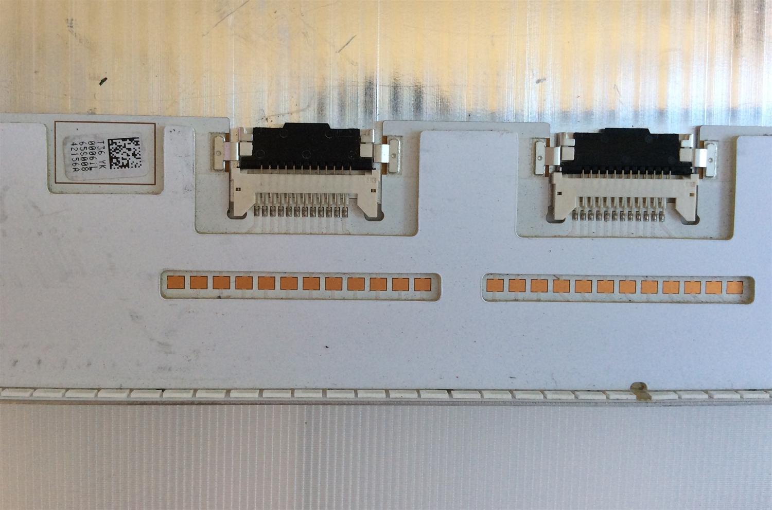 KIT DE LED´S PARA TV ( 2 PIEZAS ) / SAMSUNG / BN96-42156A / PANEL CY-QM065FLLV2H / MODELO QN65Q7FAMFXZA FA02 / QN65Q7CAMFXZA / MAS MODELOS EN DESCRIPCION / 71 CM X 20 CM /  - Imagen 2