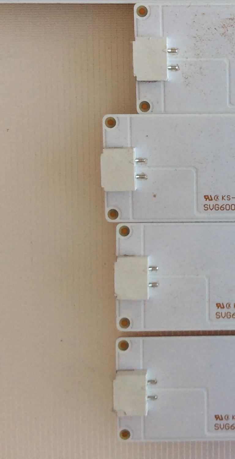 KIT DE LED´S PARA TV ( 9 PIEZAS ) / SONY / SVG600A13_REV06_L-TYPE_140513 / SVG600A13_REV06_R-TYPE_140513 / PANEL S600FHB-1 / MODELO KDL-65R510A / NOTA IMPORTANTE : KIT CUENTA ORIGINALMENTE 10 PIEZAS ((INCOMPLETO 9 PIEZAS)) - Imagen 5