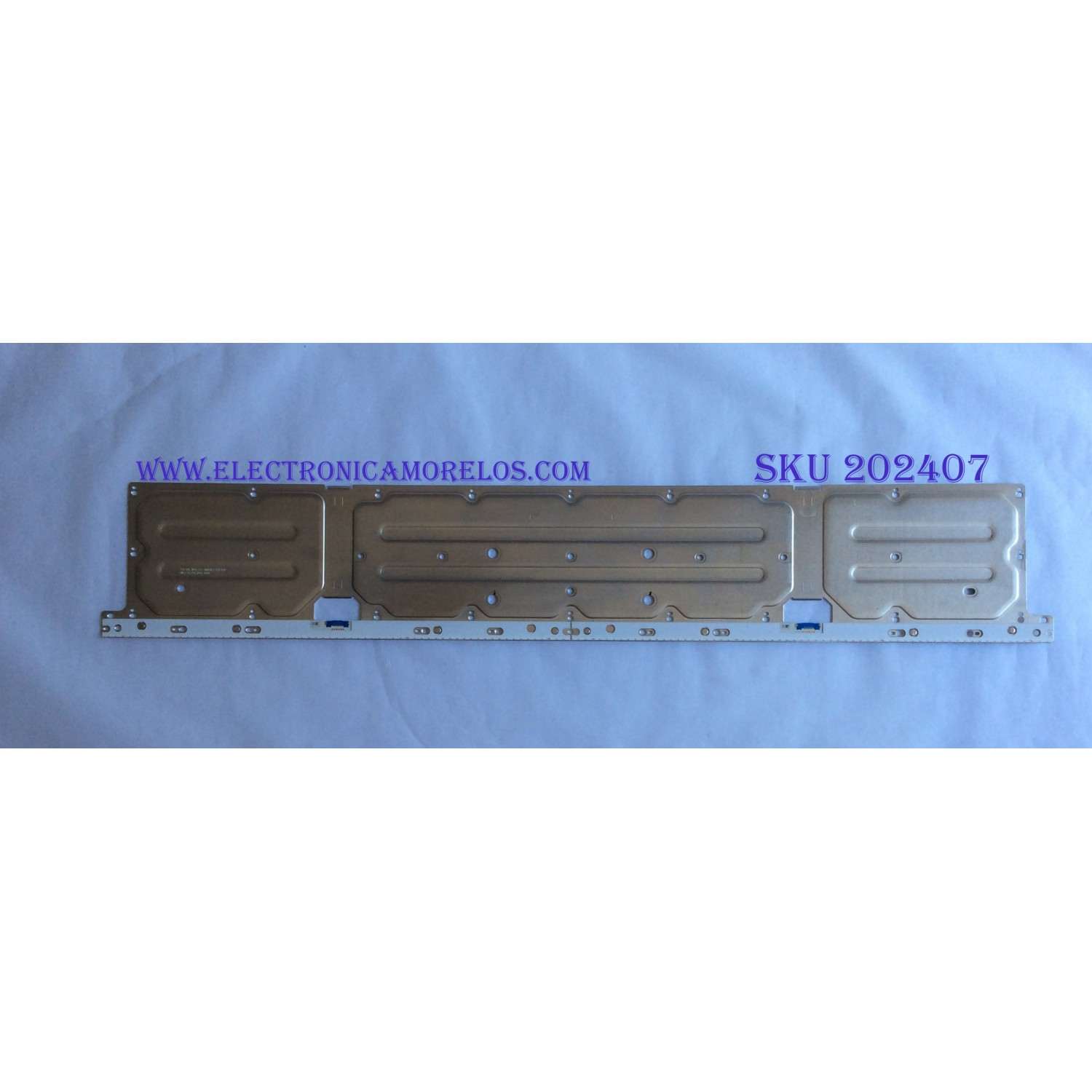 LED PARA TV SAMSUNG ((1 PIEZA)) / NUMERO DE PARTE BN96-45631A / BN61-15535A / LM41-00580A / L1_NU8_E5_CEM_S22(3)_R1.1_RBH_407060_LM41-00580A / CY-SN55 / MODELOS UN55NU / UA55NU / UE55NU / LH55Q / MAS MODELOS EN DESCRIPCIÓN / MEDIDAS ((1.20 M X 20 CM))