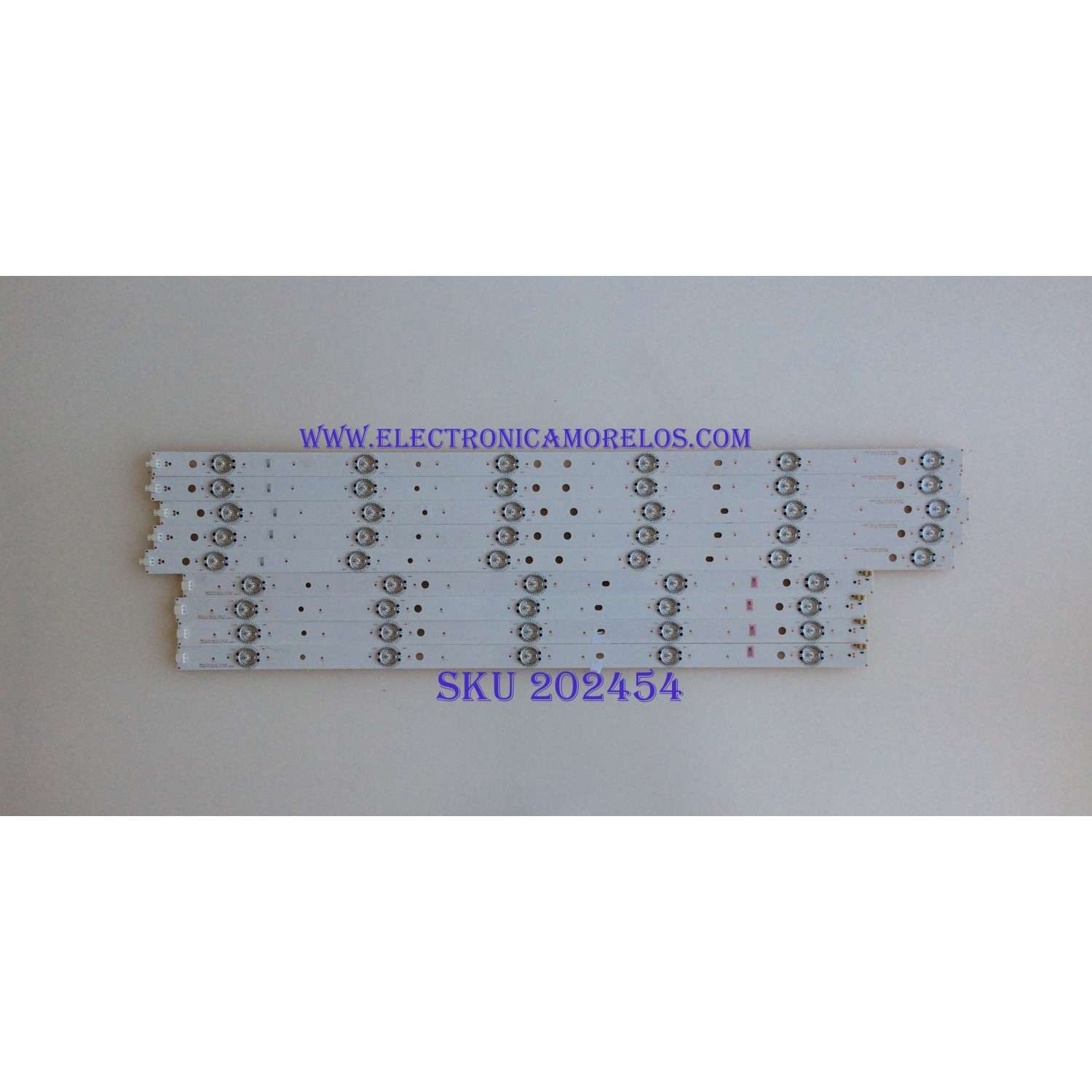 KIT DE LED´S PARA TV ( 9 PIEZAS ) / SONY / SVG600A13_REV06_L-TYPE_140513 / SVG600A13_REV06_R-TYPE_140513 / PANEL S600FHB-1 / MODELO KDL-65R510A / NOTA IMPORTANTE : KIT CUENTA ORIGINALMENTE 10 PIEZAS ((INCOMPLETO 9 PIEZAS))