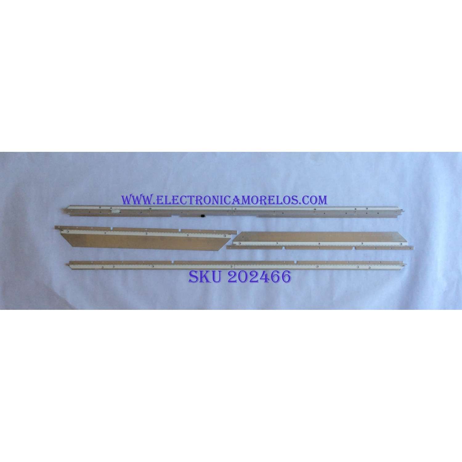 KIT DE LED'S PARA TV (4 PIEZAS) / SVS46_2ND_120HZ / PANEL LTF460HF08 / MODELO UE46B6000VW / 1.04 M /