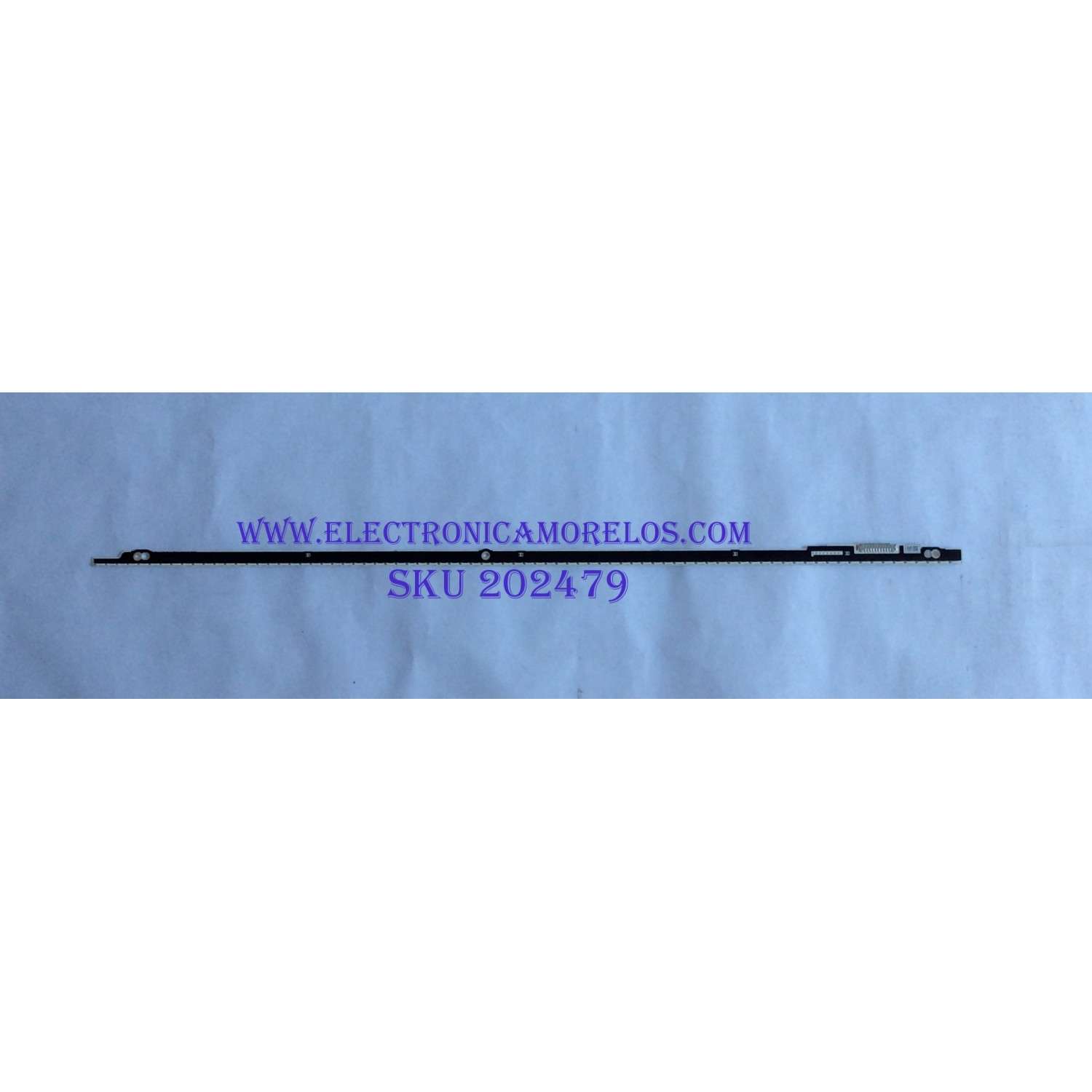 LED ORIGINAL PARA TV SAMSUNG / INCOMPLETO 1 PIEZA / NUMERO DE PARTE 2012SVS55 7032NB / 2012SVS55 7032NB LEFT80 REV1.1 / PANEL LTJ550HQ26-V / LTJ550HQ16-V / MODELO UN55ES800MXZL / UN55ES7500FXZA TS01 / UN55ES7003FXZA / KIT CONSTA ORIGINALMENTE 2 PIEZAS
