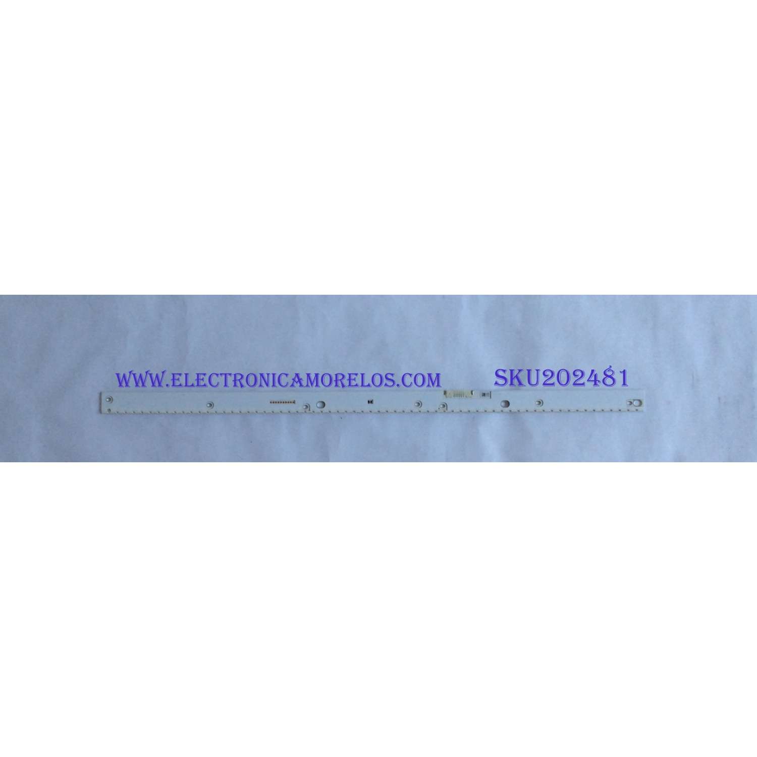 LED PARA TV ( 1 PIEZA ) / SAMSUNG / BN96-39601A / BN96-39602A / 39601A / 39602A / PANEL CY-KK055HGLV3H  / MODELO UE55MU6500UXXU / MAS MODELOS EN DESCRIPCION / NOTA IMPORTANTE : KIT CUENTA ORIGINALMENTE 2 PIEZAS ((INCOMPLETO 1 PIEZA)) / 60 CM /