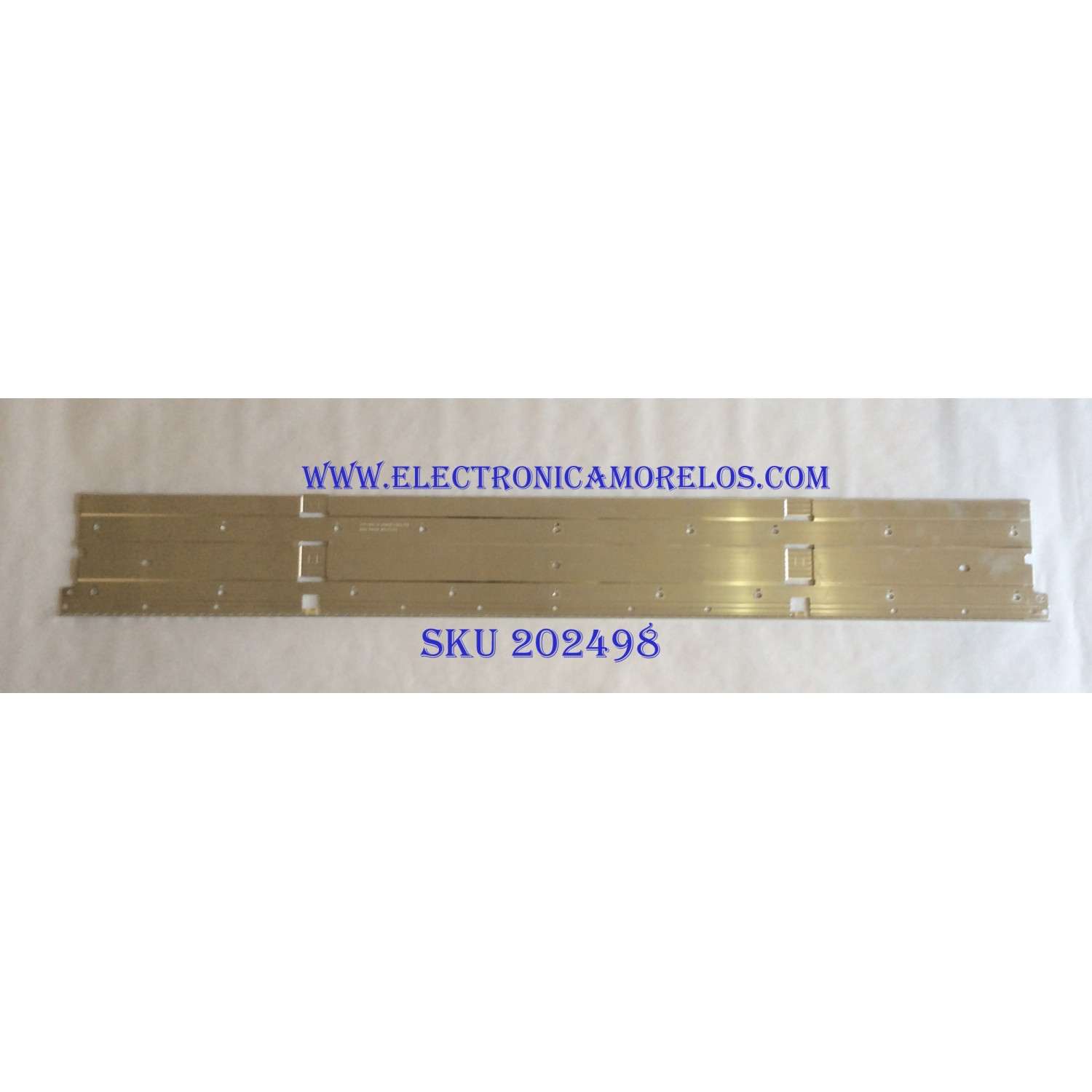 LED PARA TV SAMSUNG (1 PIEZA) / NUMERO DE PARTE BN96-48109A / V9Q6-550SM0-R0 / BN61-16156A /19 Q60 55¨ BRACKET-LED PCB BN61-16156A / PANEL CY-RR055FGLV1H / MODELOS QN55LS01 / QN55Q6D / QN55Q60 / UN55RU800D / UN55RU8000 / ((MEDIDAS 1.20M x 15CM))
