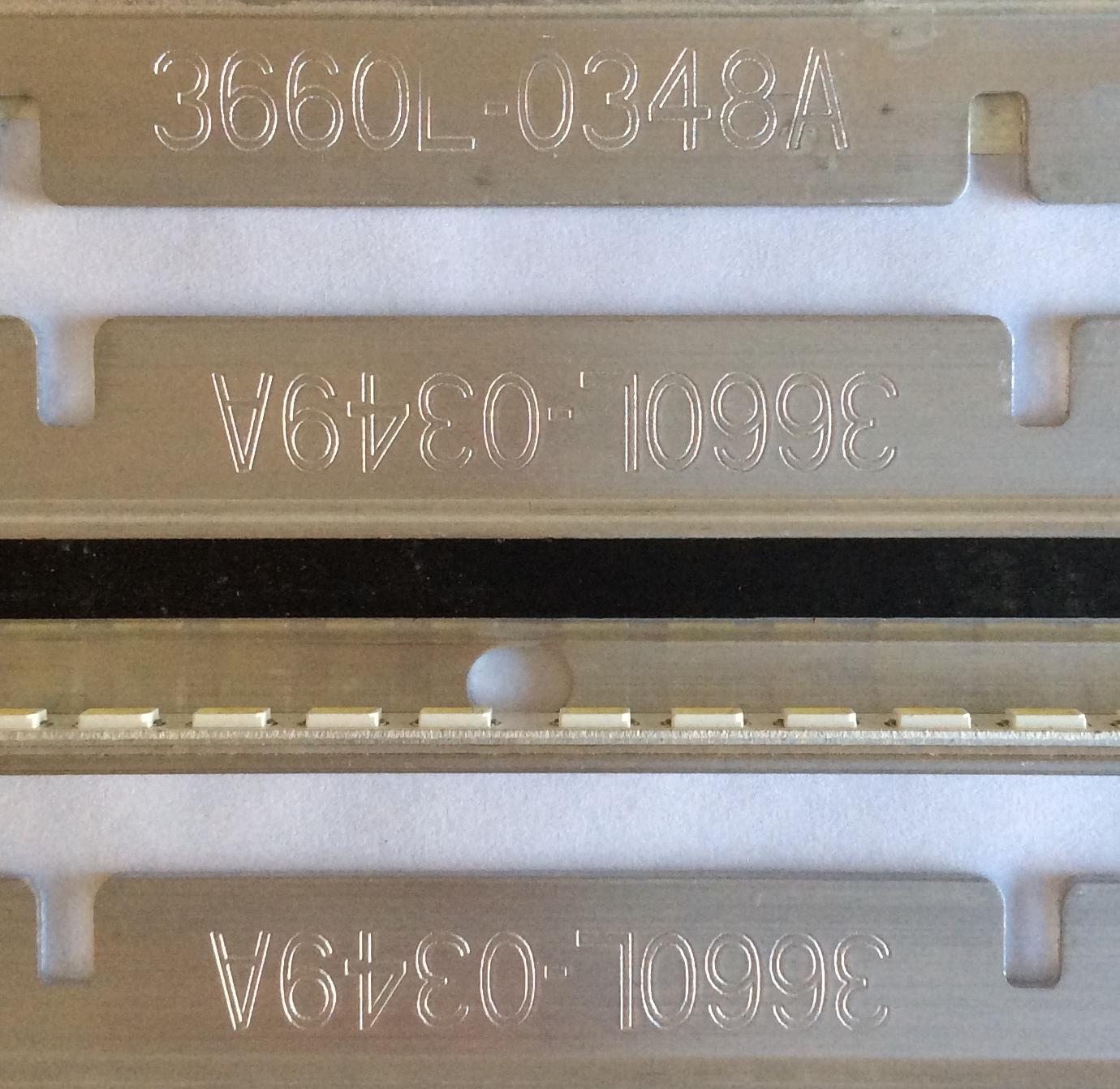 KIT DE LED`S PARA TV (1NOTA IMPORTANTE:KIT CUENTA ORIGINALMENTE DE 4 PIEZAS ((INCOMPLETO SOLO 3 PIEZAS)) / VIZIO 3660L-0348A / 3660L-0349A / SLED 5630_V5_47INCH_LEFT / SLED 5630_V5_47INCH_RIGHT / PANEL LC470EUH (SC)(R1) / MODELO M470NV LAQKGTAL - Imagen 4