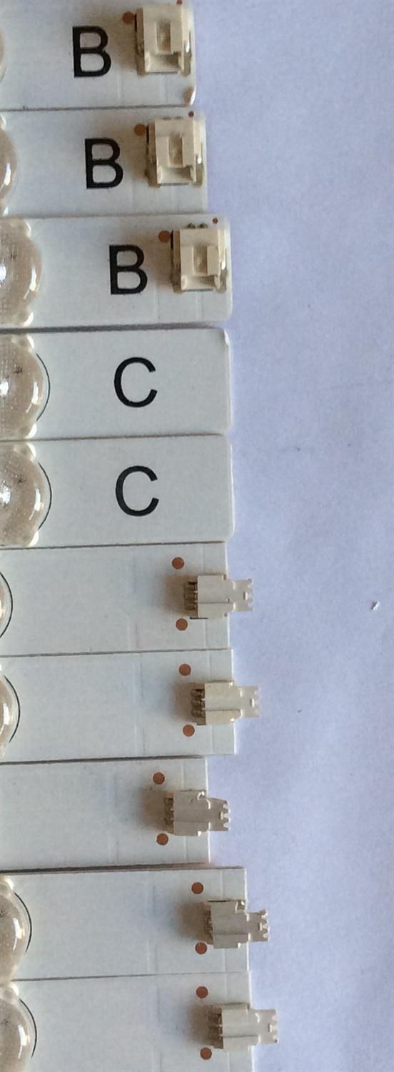 KIT DE LED`S PARA TV ((INCOMPLETO SOLO 10 PIEZAS)) / JVC IC-C-VZAA65D390A / IC-D-VZAA65D390C / IC-D-VZAA65D390B / F120M9LP45F / E306084 / 098101022173 / 098101022174 / BR-F120M9LP45F-2-4-L11-75 / 098101022175 / PANEL T650HVN05.0 / MODELO EM65FTR - Imagen 3
