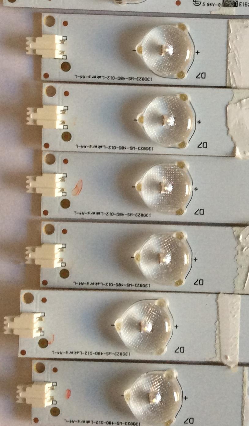 KIT DE LED`S PARA TV (12 PIEZAS) / VIZIO 130823-WS-480-012 / 01H95 / 204701.0MM / 204801.0MM / 5638005B65G41 / 130823-WS-480-012-Lakers-A4-L / 130823-WS-480-012-Lkers-A4-R / D505PFLBC2F6AD / D505PFLBC2F6BD / MODELO E480I-B2 / E480I-B2 LWZQP0DQ - Imagen 2
