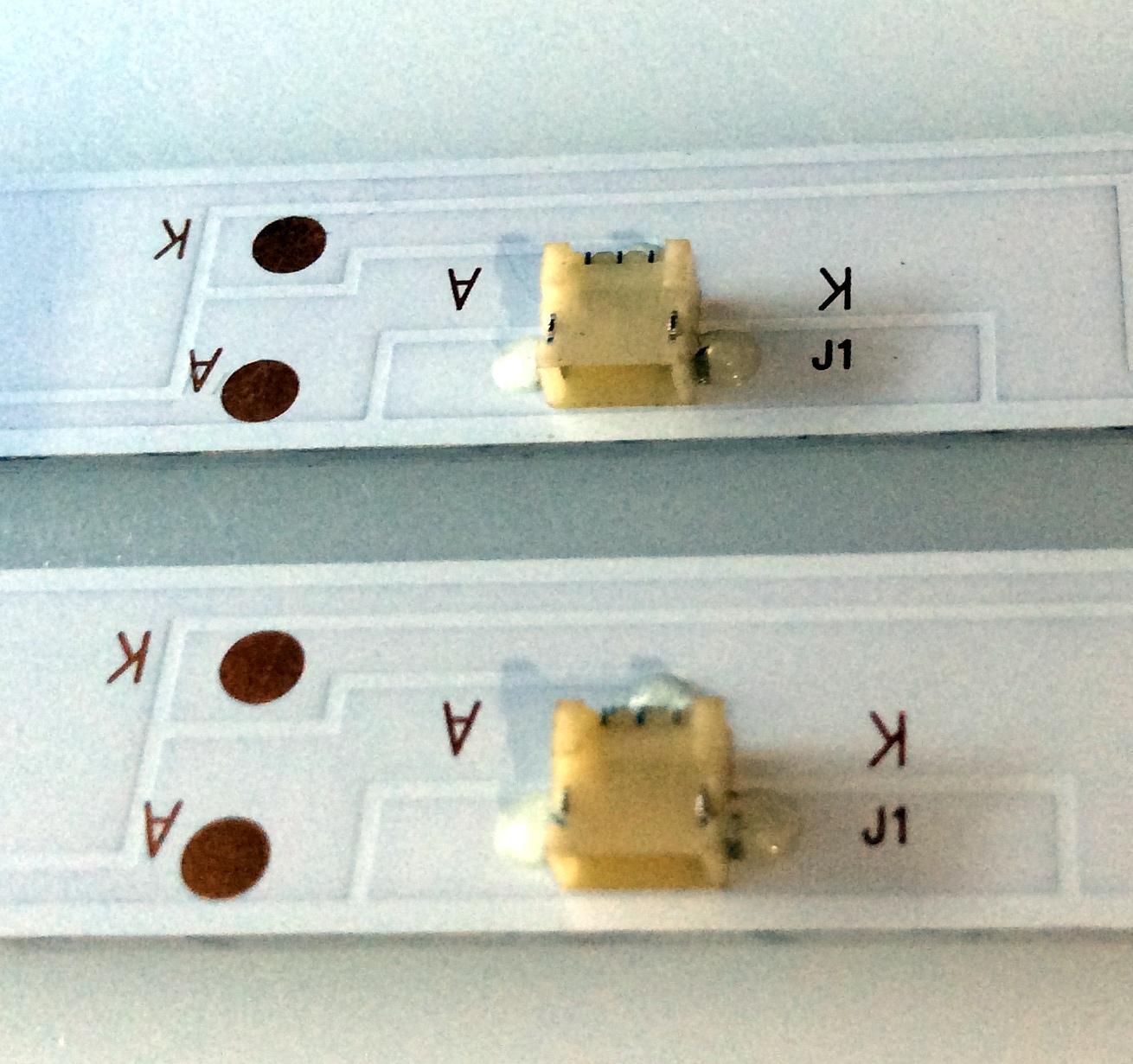 KIT DE LED`S PARA TV (2 PIEZAS) / INSIGNIA LED32D06-ZC22AG-05 / 30332006003 / 1010295726-2 / 190429BF2 / E78030 / 5621-A0 / 2018-09-25 6S1P / C22/D/34 / 145-150/3.0-3.1 / PANEL V320BJ8-Q01-C1 / MODELO NS-32D22NA20 - Imagen 4