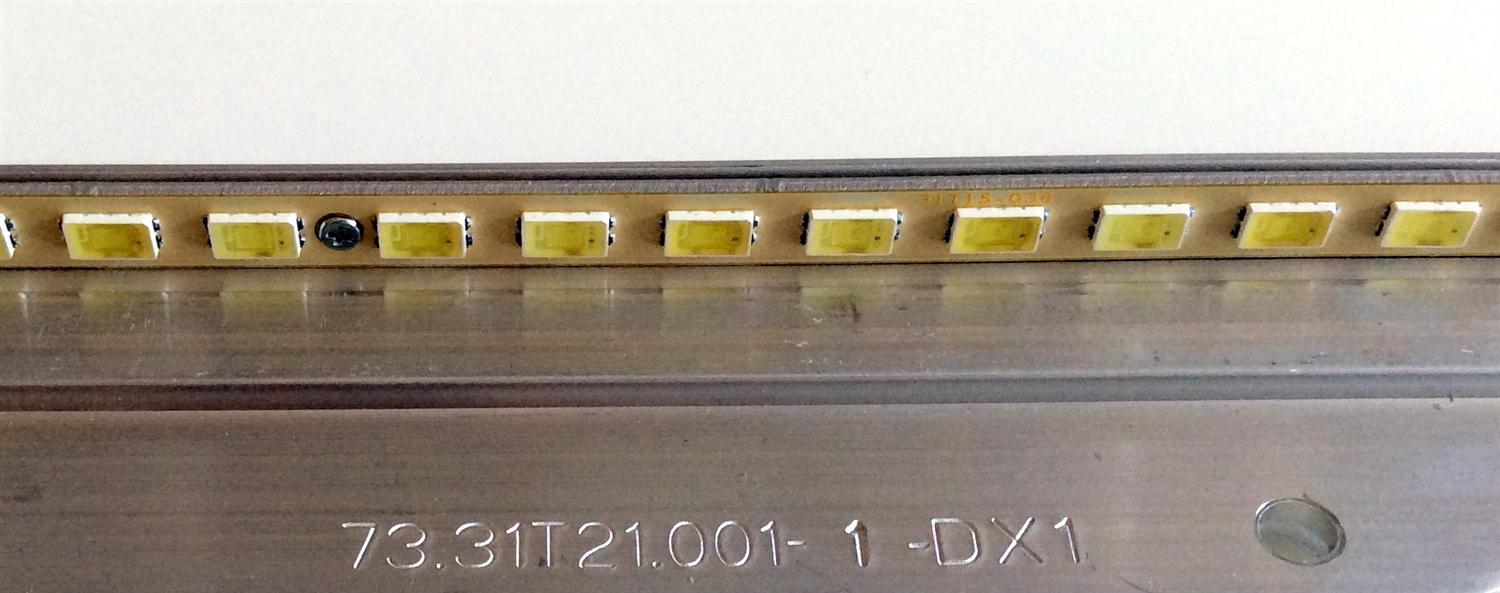 LED PARA TV / VIEWSONIC 73.31T21.001-1-DX1 / 12818N / 31T15-03o / 7331T21001-1-DX1 / PANEL 96.31S37003 / MODELO VT3255LED - Imagen 2