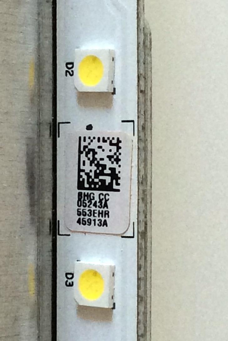 LED PARA TV SAMSUNG / NUMERO DE PARTE BN96-45913A / BN61-15485A / AOT_55_NU7300_NU7100_2X40_3030C_d6t_2d1_20S2P REV.5 / 01809102 / PANEL CY-NN055HGLV6H / MODELOS UN55NU7090 / UA55NU7470 / LH55QBNEB / HG55NJ670 / MAS MODELOS CHECAR EN DESCRIPCION - Imagen 5