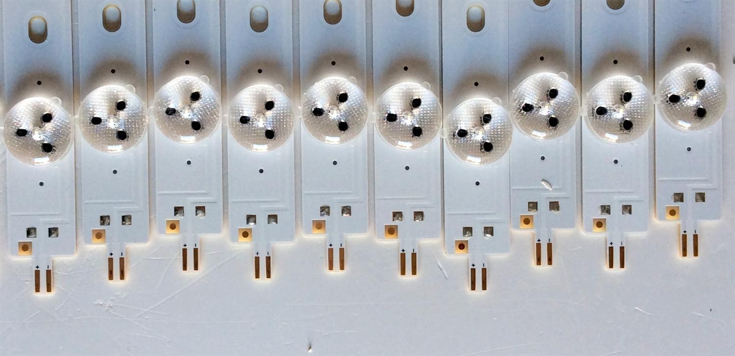 KIT DE LED´S PARA TV (10 PIEZAS) / SONY 1-889-701-11 (1-734-767-11) / 1-889-702-11 (1-734-767-11) / 047S8B 02 / 047S7B 25 / E88441 / SAMSUNG 2013SONY40A 3228 05 REV1.0 130927 / SAMSUNG 2013SONY40B / 130927 / PANEL NS4S400DND01 / MODELO KDL-40W600B - Imagen 4