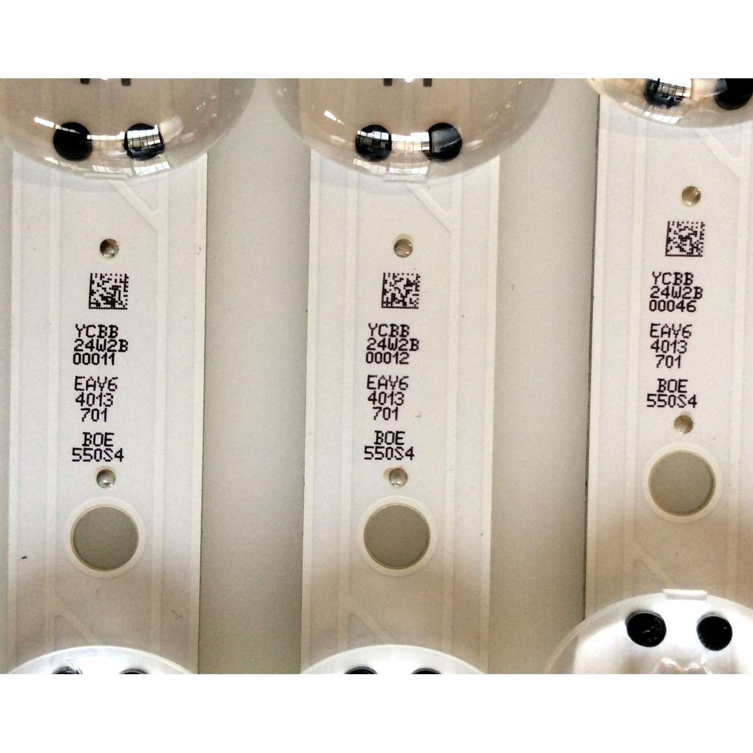 KIT DE LED`S PARA TV (3 PIEZAS) / LG EAV64013701 / SSC_TRIDENT_55UK63_S / SSC_TRIDENT_55UK63 / SSC_55UK63 / SVL550AS48AT5 / 171201 / PANEL`S NC550DGG-ABGX1 / NC550DGG-ABGX3 / MODELOS 55UK6300PUE / 55UK6090PUA / 55UK6300PUE.BUSTLOR / 55UK6090PUA.BUSTLOR - Imagen 3