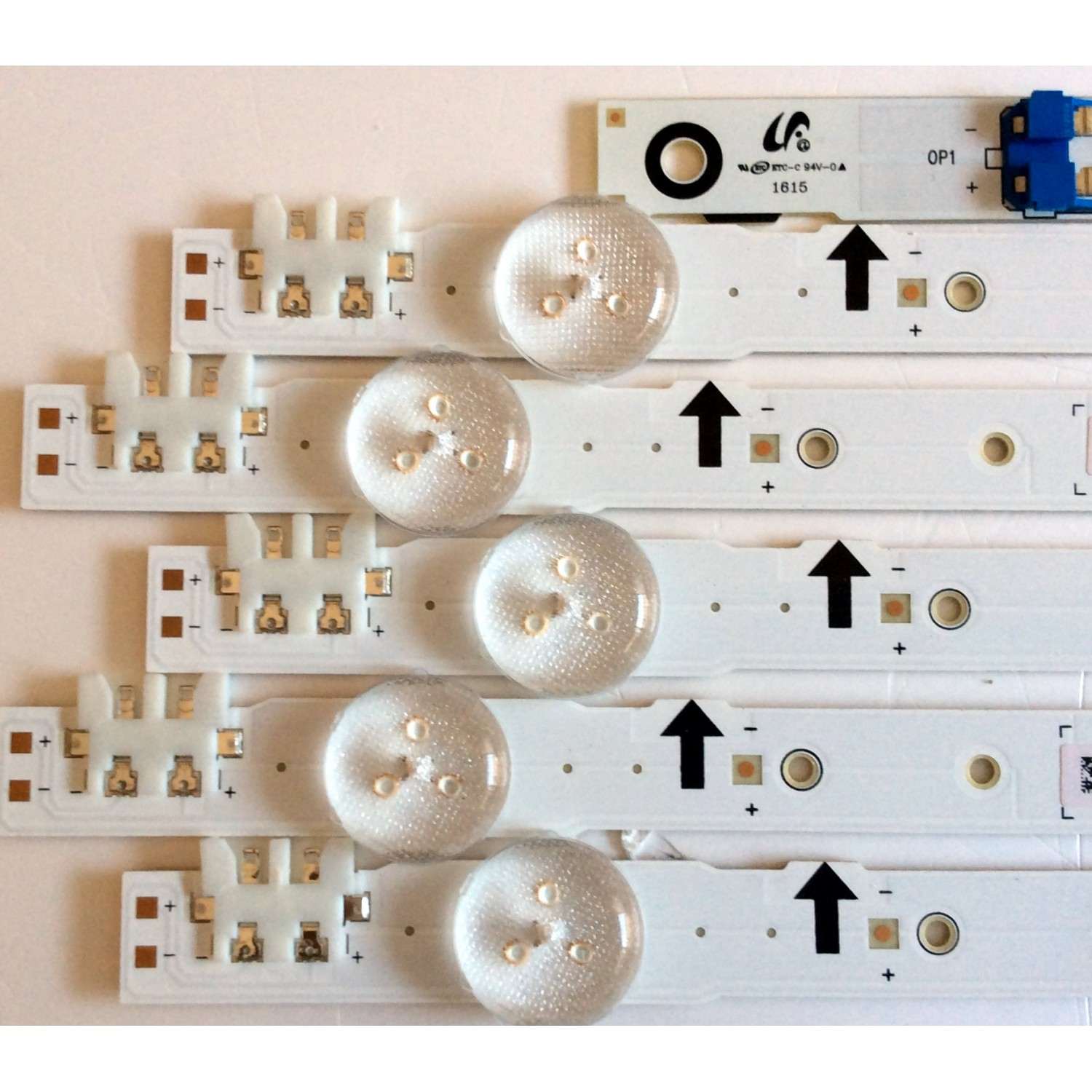 KIT DE LED`S PARA TV (10 PIEZAS) / SAMSUNG BN96-38889A / BN96-38890A / LM41-00099H / LM41-00099K / 30417A / BN41-02172A / 2014SVS40 / PANEL´S CY-GH040BGLVPH / CY-GH040BGLV6H / CY-GH040BGLVVH / CY-GH040BGLVXH / TODOS LOS MODELOS COMPATIBLES EN DESCRIPCIÓN - Imagen 3