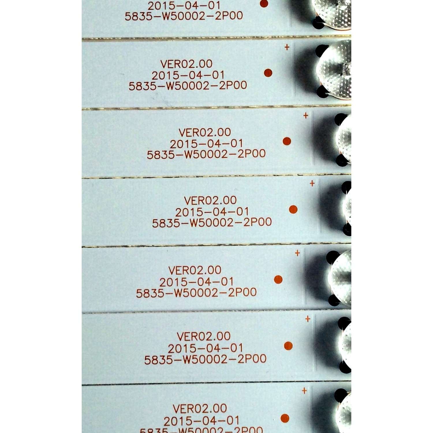 KIT DE LED´S PARA TV / NOTA IMPORTANTE:KIT CUENTA ORIGINALMENTE DE 12 PIEZAS (INCOMPLETO SOLO 11 PIEZAS) / LG 10-10065A-01A / 5835-W50002-2P00 / E249823 / BG7C5 3340S X69Y / BG7C53340SX69Y / PANEL RDL500WY (QD0-00H) Rev:00 / MODELO / 50UH5530-UB.CUSJLH - Imagen 4