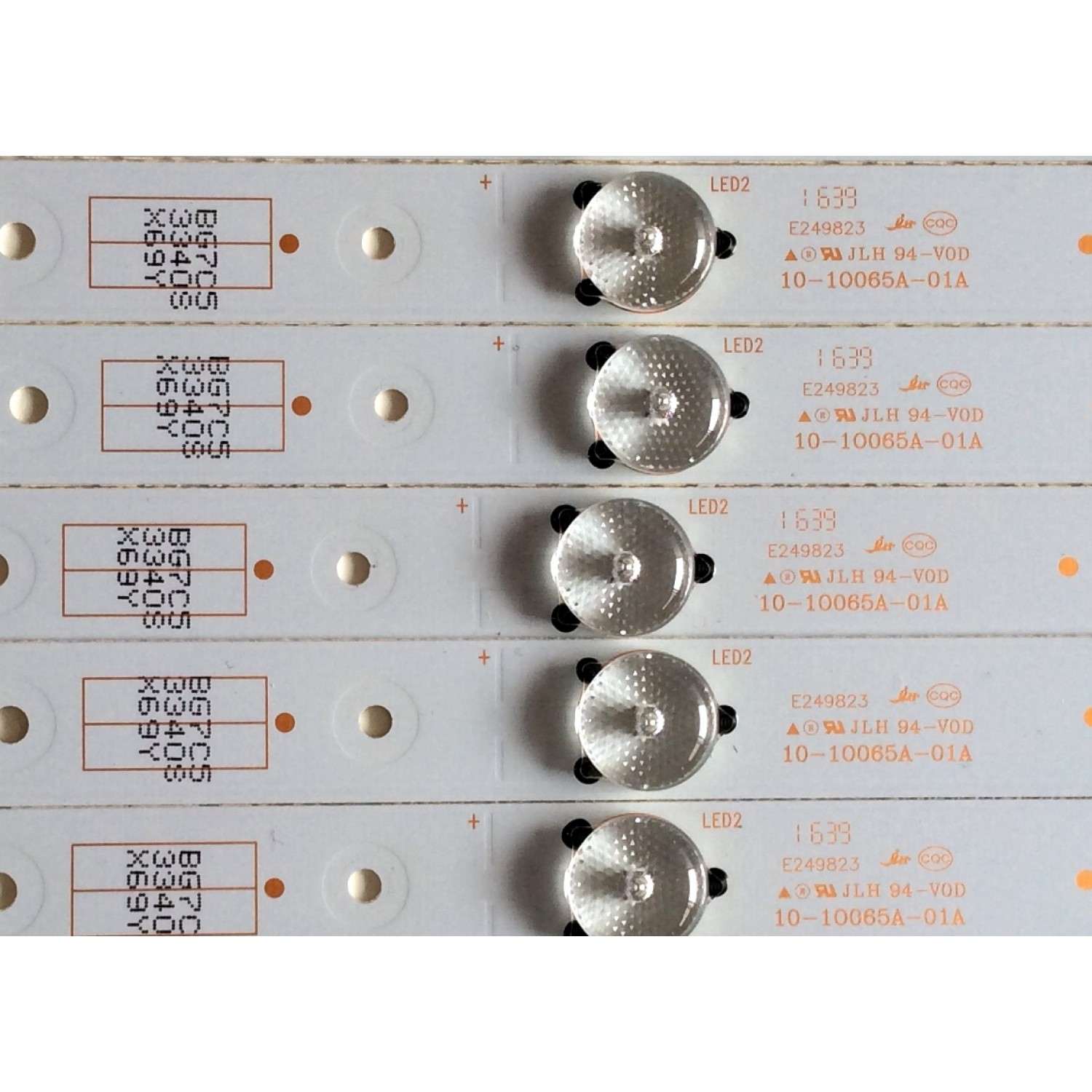 KIT DE LED´S PARA TV / NOTA IMPORTANTE:KIT CUENTA ORIGINALMENTE DE 12 PIEZAS (INCOMPLETO SOLO 11 PIEZAS) / LG 10-10065A-01A / 5835-W50002-2P00 / E249823 / BG7C5 3340S X69Y / BG7C53340SX69Y / PANEL RDL500WY (QD0-00H) Rev:00 / MODELO / 50UH5530-UB.CUSJLH - Imagen 3