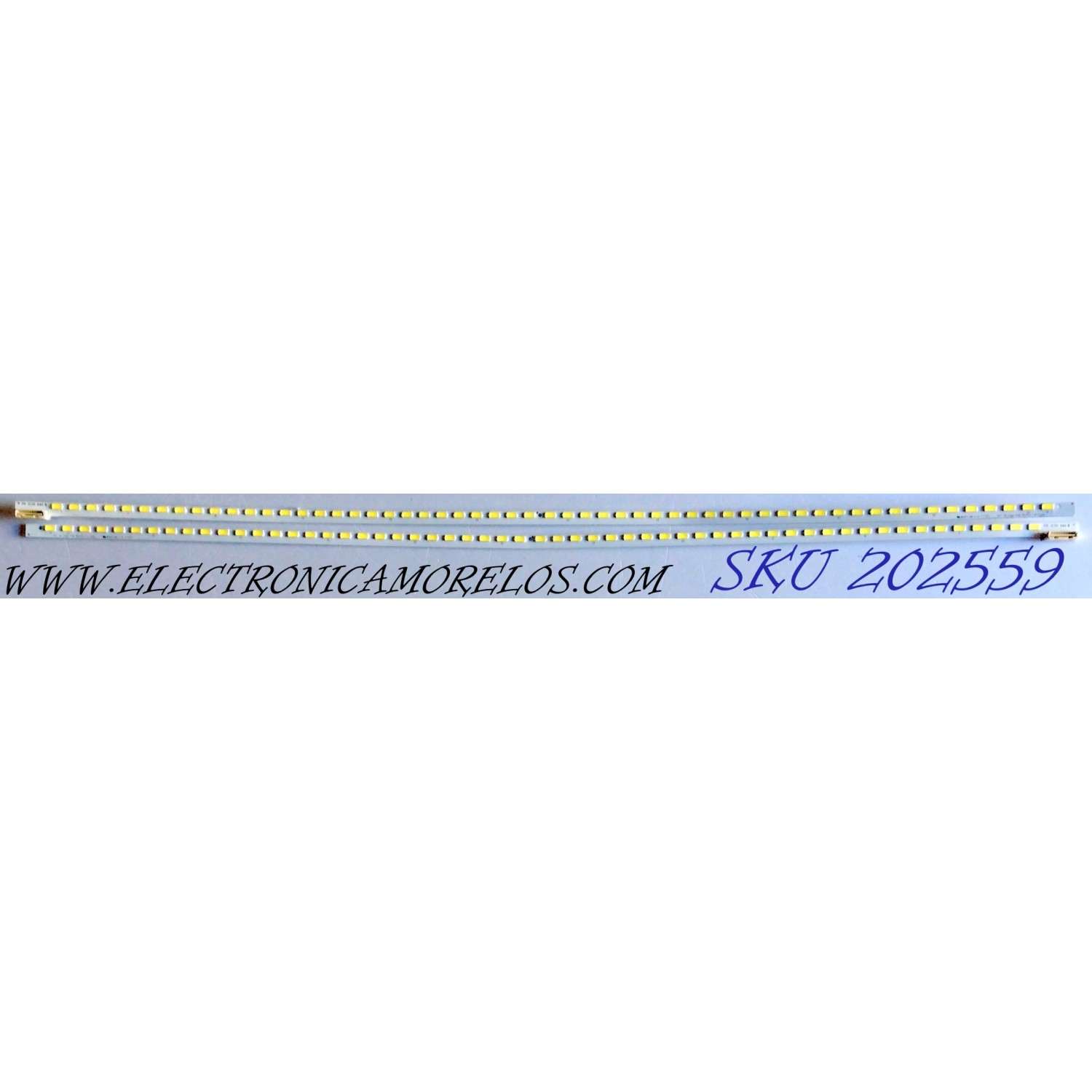 KIT DE LED´S PARA TV (2 PIEZAS) / JVC FN1CID640B / 42¨ V6 EDGE FHD REV1.0 1 L-TYPE / 42¨ V6 EDGE FHD REV1.0 1 R-TYPE / FN 1CID 640 B / PANEL LC420EUH (RD)(A1) / MODELO JLE42BC3001