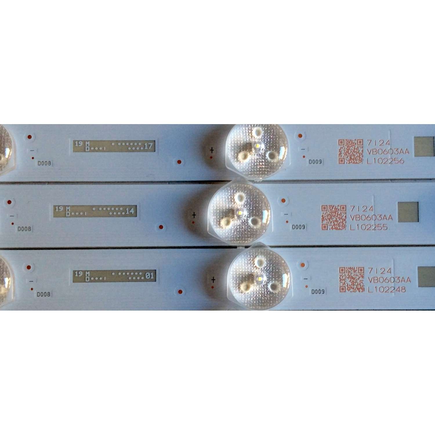 KIT DE LED´S PARA TV (6 PIEZAS) / SONY 1-984-208-12 / 18LS49 / E88441CS-194V-0 / E88441 / 006S7B / 7124 / VB0603AA / VBO6O3AA / PANEL YDS005DND01B / MODELO XBR-49X900F - Imagen 3