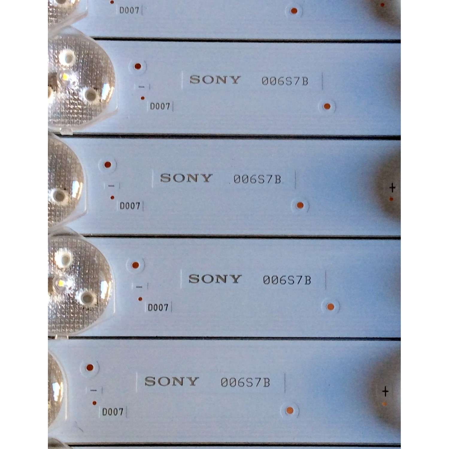KIT DE LED´S PARA TV (6 PIEZAS) / SONY 1-984-208-12 / 18LS49 / E88441CS-194V-0 / E88441 / 006S7B / 7124 / VB0603AA / VBO6O3AA / PANEL YDS005DND01B / MODELO XBR-49X900F - Imagen 4