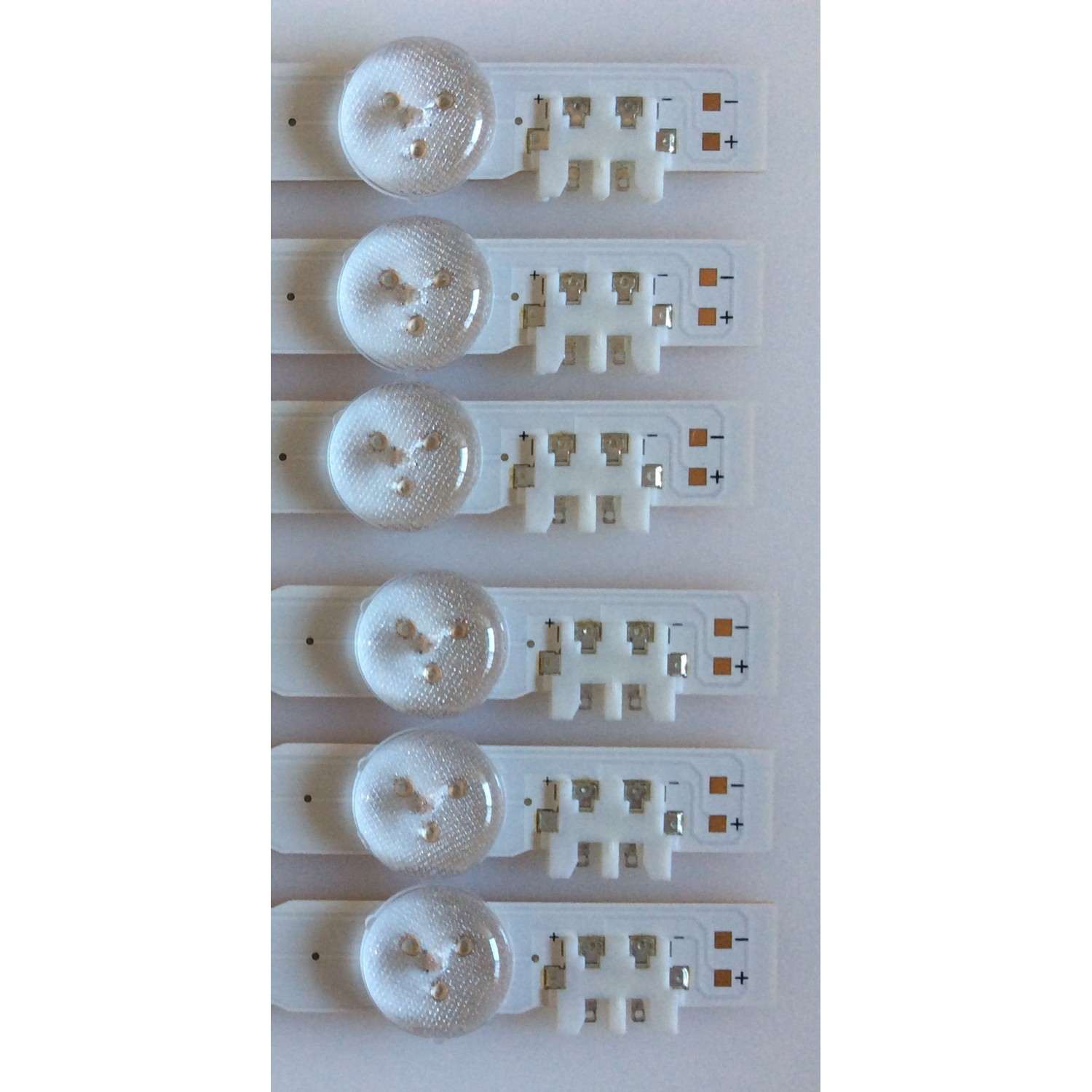 KIT DE LED'S PARA TV SAMSUNG / (12 PIEZAS) / BN96-38891A / BN96-38892A / 38891A / 38892A / PANEL'S CY-GH048BGLVVH / CY-GH048BGLV6H / MODELOS UN48H5500 / LH48RMDNLGG/ZP / UA48H5500 / HG48AC695 / MODELOS EN DESCRIPCIÓN /  - Imagen 4