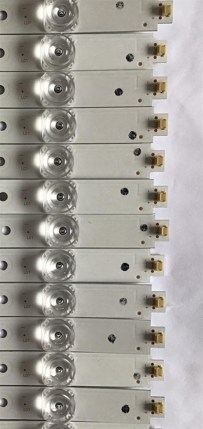 KIT DE LED´S PARA TV RCA (14 PIEZAS) JL.D75081330-114AS-M / 17AD530 / N171013 / 149010075003 / PANEL CN750NC772 / LSC750FF02-W01 / MODELO RTU7575-B - Imagen 2