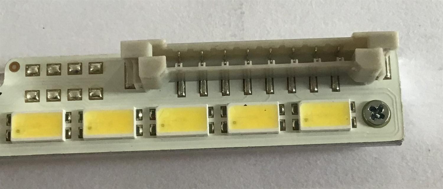 KIT DE LED´S PARA TV SAMSUNG (2 PIEZAS) BN64-01664A / 2011SVS55_6.5K_V2_4CH_PV_LEFT100 / 2011SVS55_6.5K_V2_4CH_PV_RIGHT100 / PANEL LTJ550HW01-C / MODELO UN55D6420UF / UN55D6400UF - Imagen 4