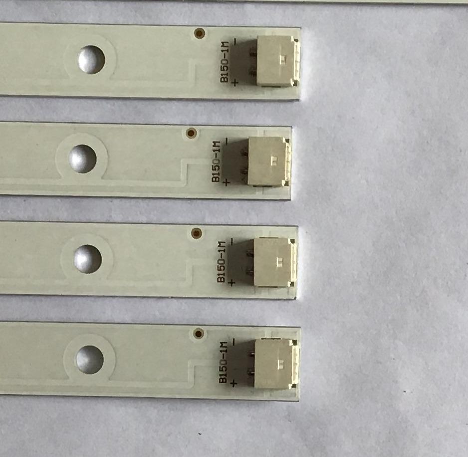 KIT DE LED´S PARA TV RCA (9 PIEZAS) / 55A06 / DLED55SMD 5X9 0002.A-2 / M204/K4/H / 50201001  16 / PANEL'S LK550RA1A08 / LC546PU2L MODELO RNSMU5536-B ((KIT ORIGINALMENTE CUENTA 10 PIEZAS INCOMPLETO SOLO 9 PIEZAS)) - Imagen 4