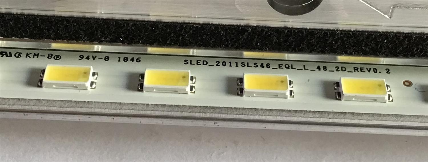 KIT DE LED'S PARA TV SONY (2 PIEZAS) / SLED_2011SLS46_EQL / LJ64-02871A / PANEL LSY460HQ01 / MODELO KDL-46HX820 / 1.04 M /  - Imagen 2
