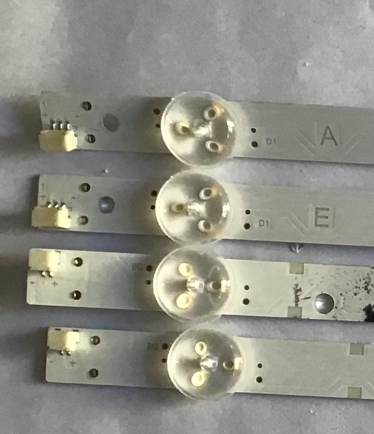 KIT DE LED´S PARA TV VIZIO (4 PIEZAS) / IC-BVZAA48D828 / IC-BVZAA48D828A / 0981010031D1 / IC-BVZAA48D828B / 0981010031D2 / IC-BVZAA48D828C / 0981010031D3 / IC-BVZAA48D828D / 0981010031D4 / PANEL LSC480HN08-802 / MODELO D48F-E0 - Imagen 3
