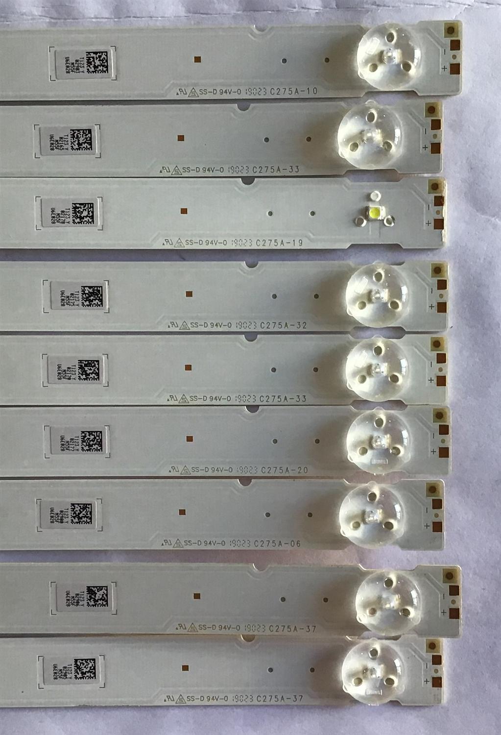 KIT DE LED'S PARA TV SONY ((INCOMPLETO SOLO 9 PIEZAS)) / NUMERO DE PARTE LM41-00727A / L3_L_E5_BWP_S6_1 R1.0_SAN_1.0 / PANEL YM9F055CN001 / MODELO XBR55X800G / XBR-55X800G - Imagen 4