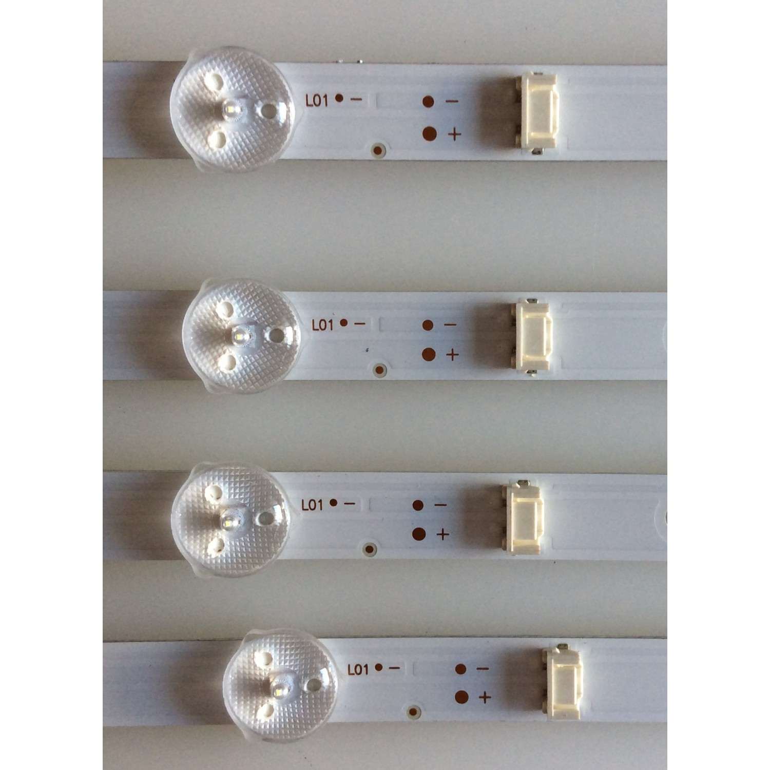 KIT DE LED´S PARA TV SKYWORTH (4 PIEZAS) / JL.D49081330-001FS-M / YAL13-00830300-18 / T308  /  N180202 / C5    170-175 / PANEL SDL49WY(LDO-612) / MODELO 49" - Imagen 3