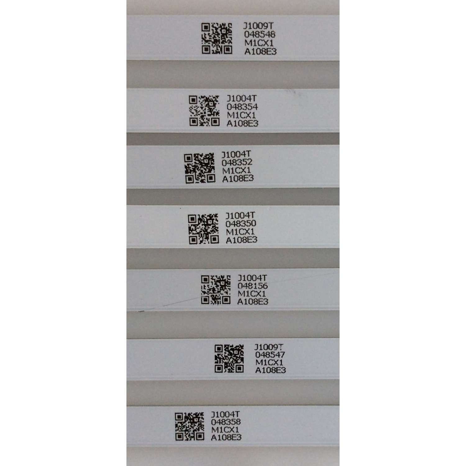 KIT DE LED'S PARA TV TOSHIBA (7 PIEZAS) / SVK430AE1 / SVK430AE1 WICOP REV03 3LED 20161125 / 5186-A0 / PANEL K430WDRB / MODELO 43LF421U19 - Imagen 3