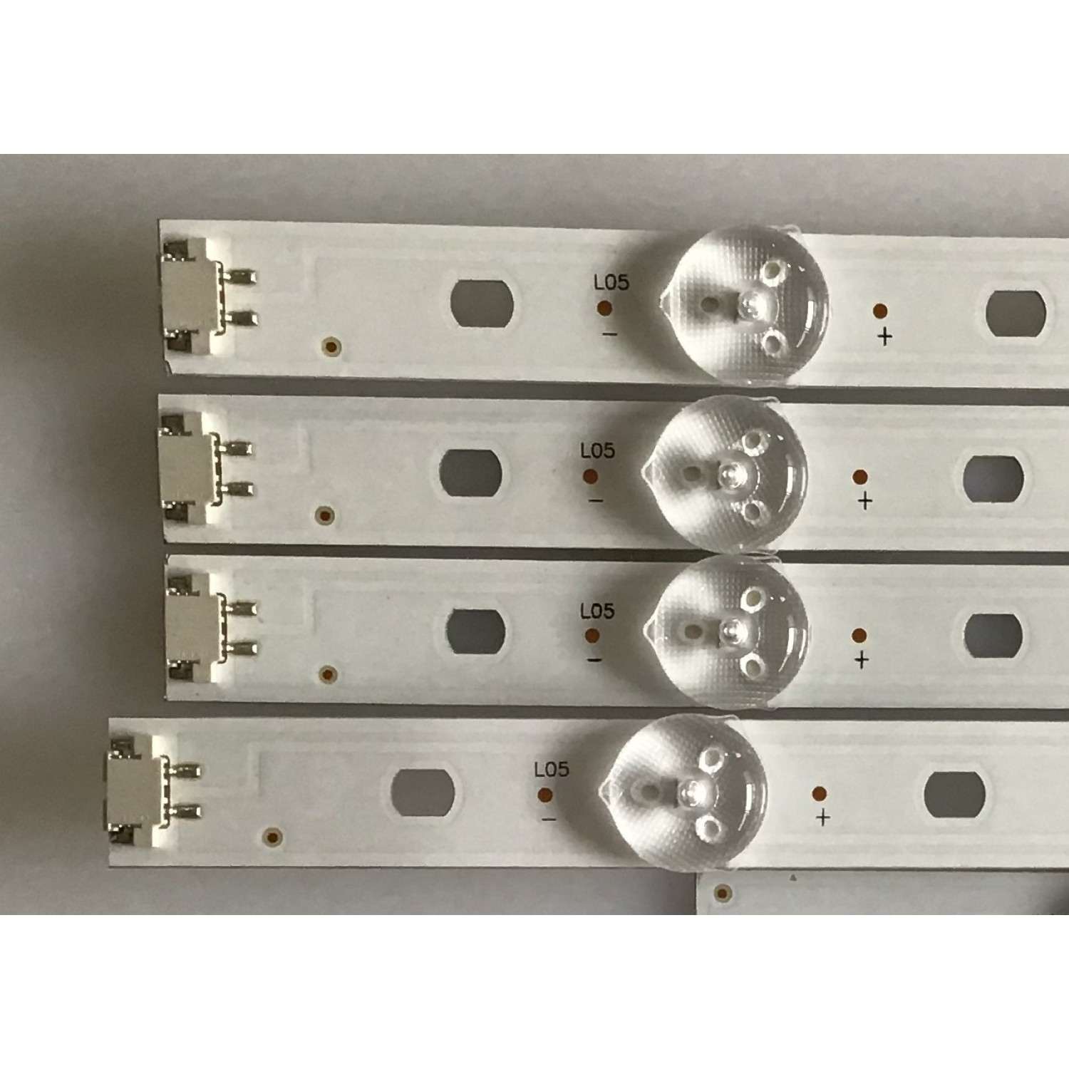 KIT DE LED'S PARA TV LG (8 PIEZAS) / NC490DGG-ABFX3 / GAN01-1317A-P1 / GAN01-1318A-P1 / PANEL NC490DGG-ABGP1 / MODELO 49UK6200PUA - Imagen 2