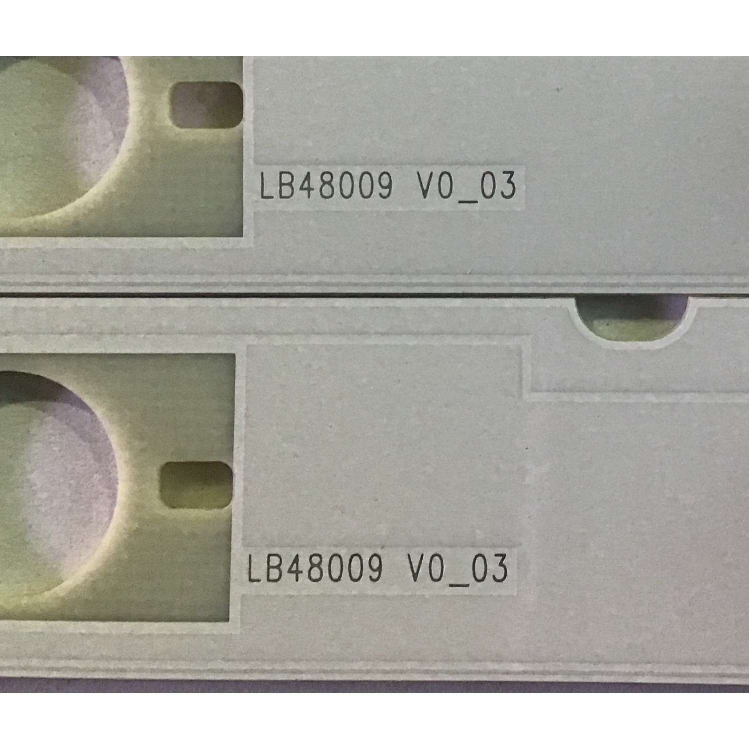 KIT DE LED´S PARA TV SONY 7 PIEZAS ORIGINALES / LB48009 / LB48009 V0_03 / LB48009 V1_04 / PANEL´S NS6F480DND01 / LSY480HN02-F02 / NS6F480DND06 / MODELO KDL-48W650D - Imagen 3