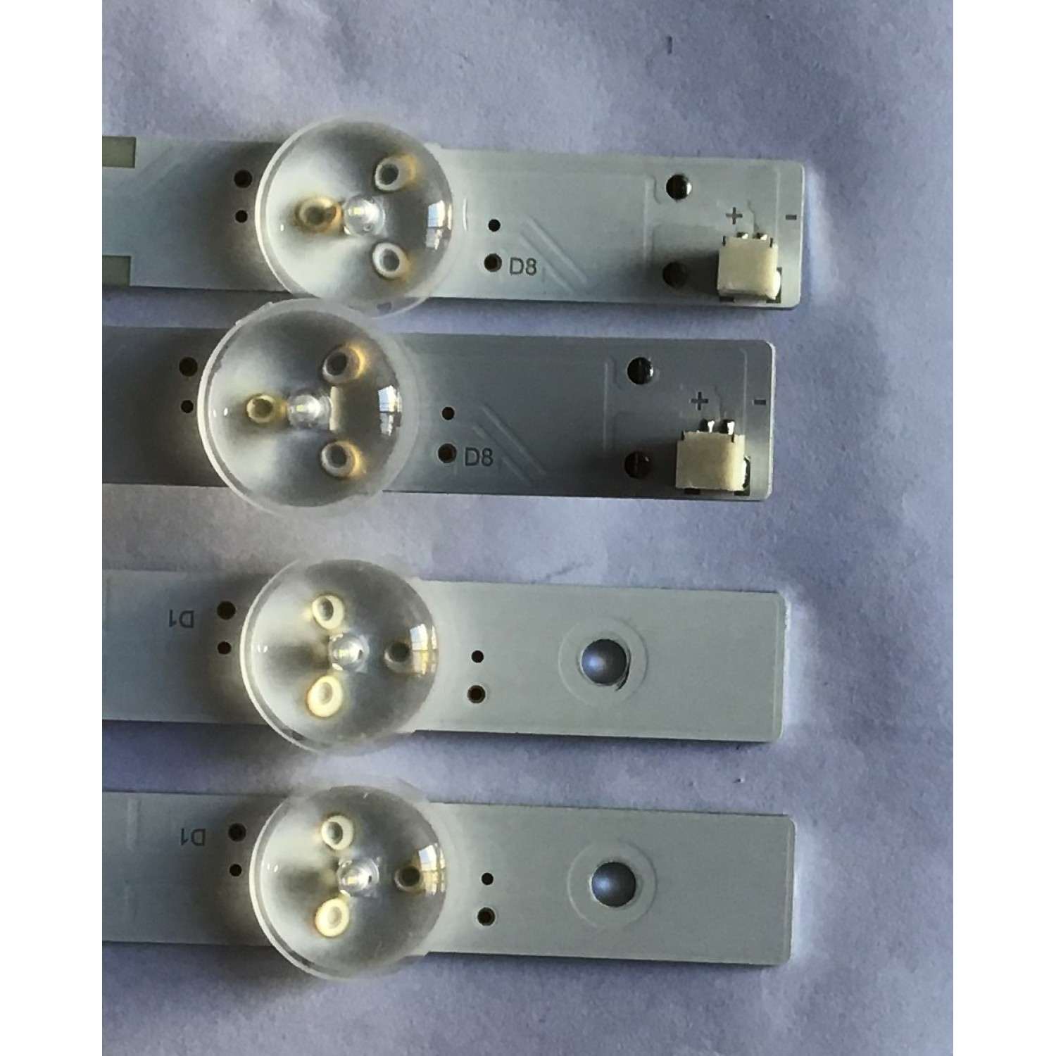 KIT DE LED´S PARA TV VIZIO (4 PIEZAS) / IC-BVZAA48D828 / IC-BVZAA48D828A / 0981010031D1 / IC-BVZAA48D828B / 0981010031D2 / IC-BVZAA48D828C / 0981010031D3 / IC-BVZAA48D828D / 0981010031D4 / PANEL LSC480HN08-802 / MODELO D48F-E0 - Imagen 4