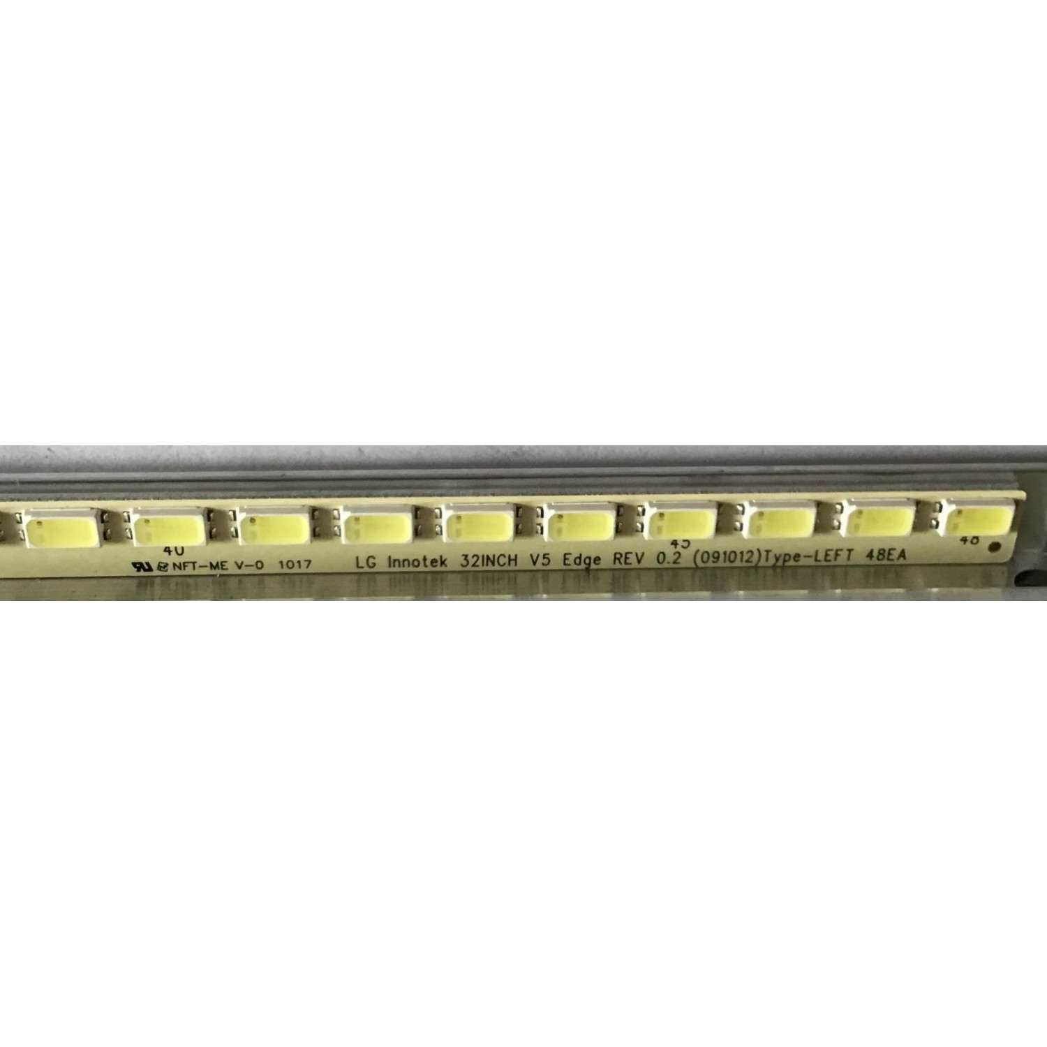 KIT DE LED'S PARA TV (2 PIEZAS) LG / 3660L-0346A / INNOTEK 32" REV 0.4 48EA TYPE-B / INNOTEK 32" REV 0.4 48EA TYPE-A / PANEL LC320EUH (SC)(R1) / MODELOS 32LE5400 / XVT323SV / M320VT - Imagen 3