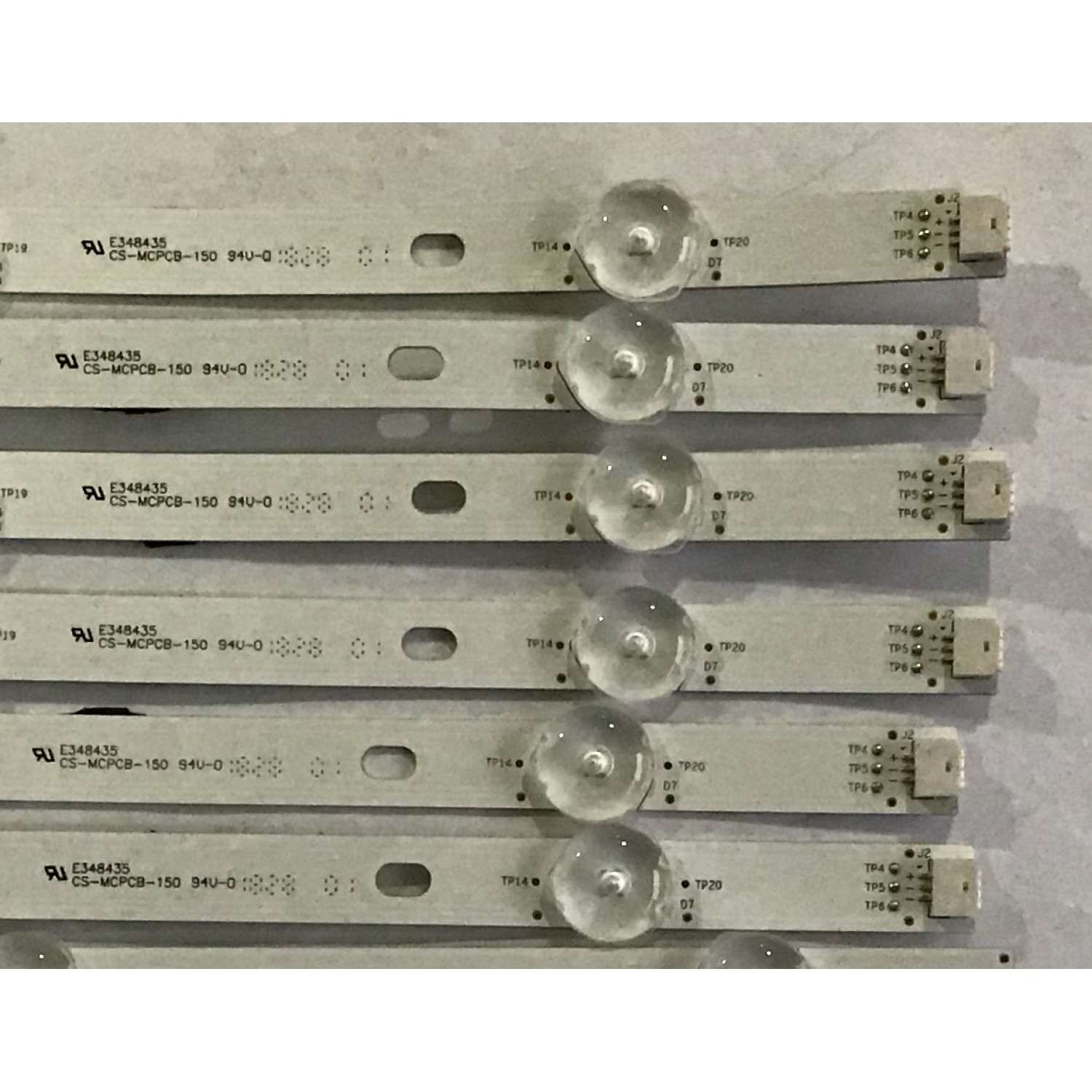 KIT DE LED´S PARA TV VIZIO (12 PIEZAS) / CS-MCPCB-150 / AMTRAN_65_E65_F0_6X7+6X7_3030C_A_7S1P REV.V4 / 0981010DCF / 0262201CNDM65D930 / BA2J-DXMU-2-1 / PANEL LSC650N04-J01 / MODELO E65-F0 - Imagen 4