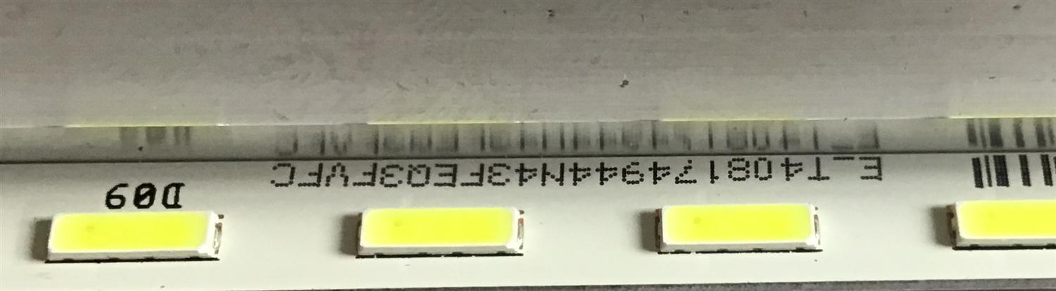 LED PARA TV SONY (1 PIEZA) / NUMERO DE PARTE I-4300SY50361 / I-4300SY50361-V3 / 4-690-560 / 4-690-560- / E330254 XYS-10 / PANEL'S YM9F043HNG01 / YS9F043HNG01 / MODELOS XBR-43X800G / XBR43X800G / XBR-43X800H / XBR43X800H / ((MEDIDAS 94CM x 05CM)) - Imagen 3